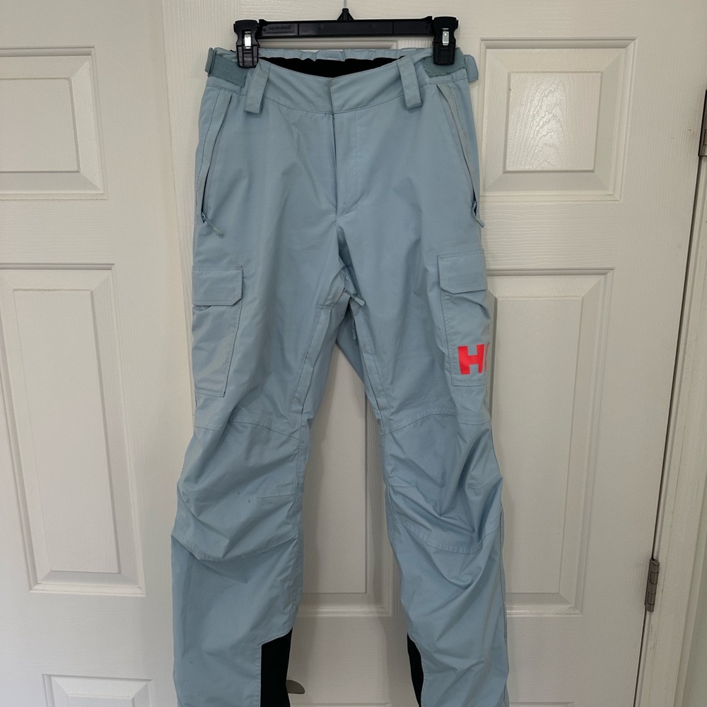 Helly Hansen Wonen’s Sky Blue Cargo Snow/Ski pants